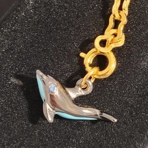 Joan Rivers Rare Dolphin Charm - From Noah's Ark Collection w-extender